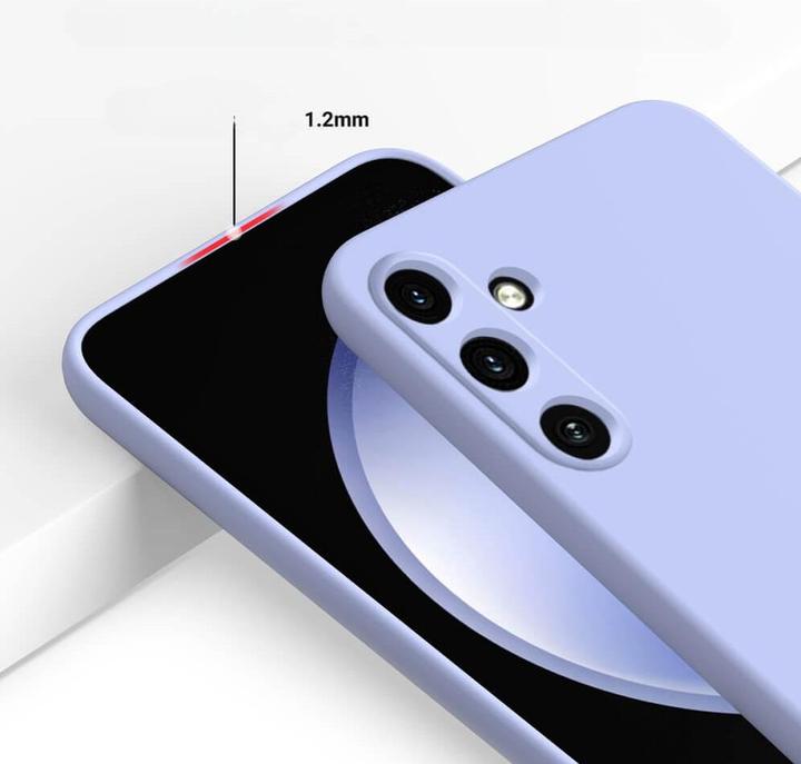 Produktbild Cover-Discount Galaxy A55 - Silikon Gummi Hülle violett (Samsung Galaxy A55)