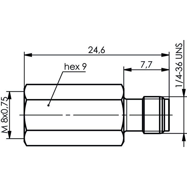 Thumbnail - Telegärtner J01703A0000 FME SMA Schwarz Kabelschnittstellen-/adapter, Elektronikkabel + Stecker, Schwarz