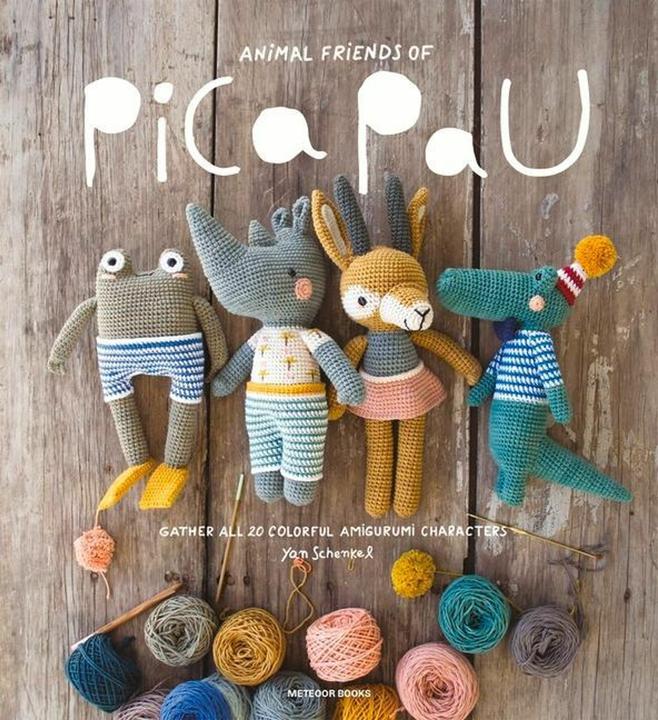 Produktbild Animal Friends of Pica Pau (Englisch, Amigurumipatterns Net, Yan Schenkel)