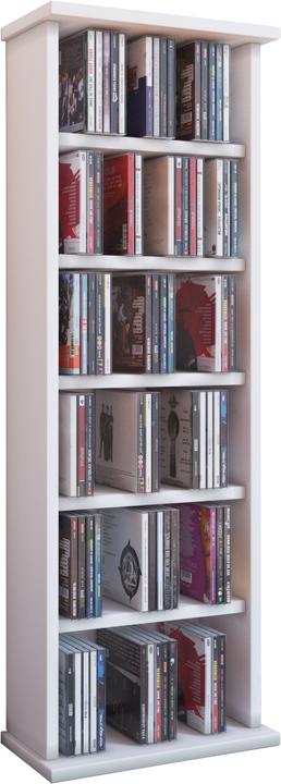 Produktbild VCM Holz CD DVD Stand Regal Vostan (31 x 18 x 92 cm)