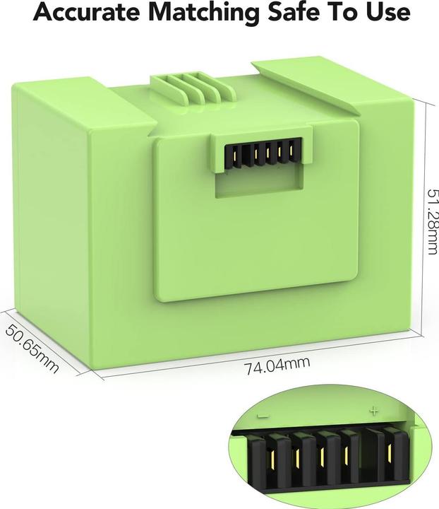 LabTEC Batterie Li-ion de rechange 14,4 V 4000 mAh pour Roomba i7, iRobot Roomba E5 7150 7550 3150 3550 4150 4552 i4 i4 i3 i3 i7158 i7550 i755020 46244 864 AB. L-D1