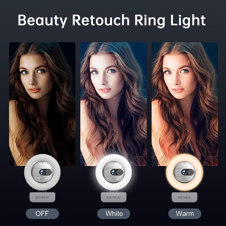 Actual product image Gusgu 2K Quad HD Webcam G910 mit Mikrofon und Sichtschutz (5 Mpx)