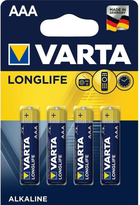Actual product image Varta Longlife (4 pcs., AAA, 1200 mAh)