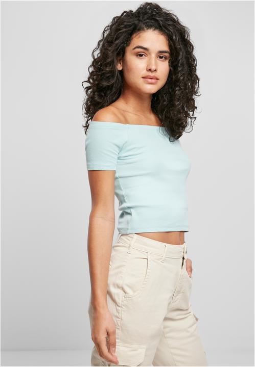 Image du produit Urban Classics Ladies Off Shoulder Rib Tee (4XL)
