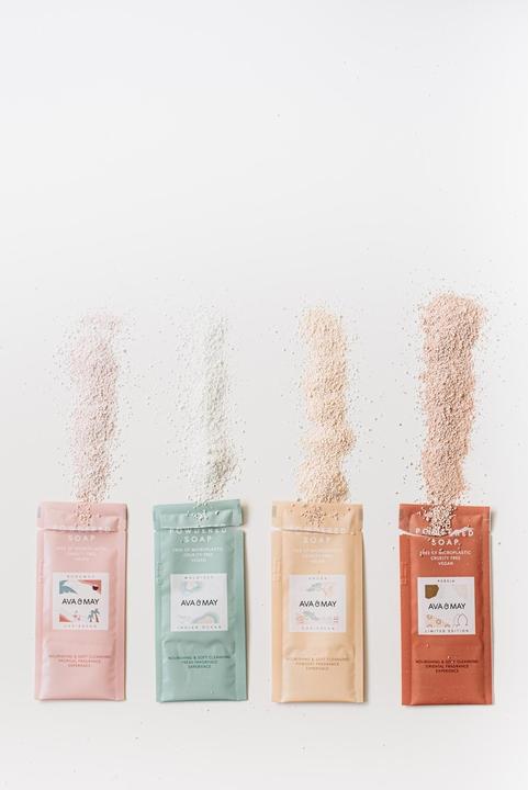 Actual product image Ava & May Seife Bahamas, Persia, Maldives, Aruba 4 x 15 g (Soap lotion)