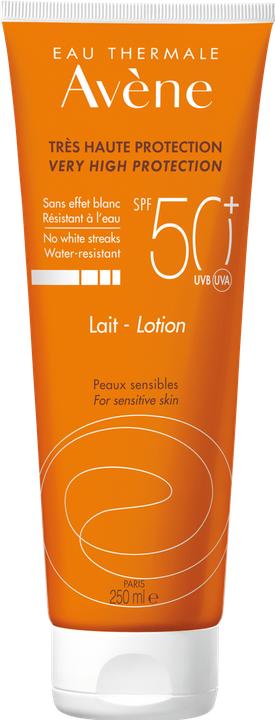 Image du produit Avène Lait Soins solaires ORANGE (Lait solaire, SPF 50+, 250 ml, 291 g)