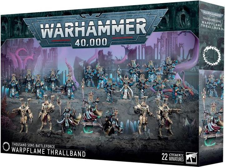 Actual product image Games Workshop Warhammer 40k - Battleforce Thousand Sons Servitude de la Flamme Warp
