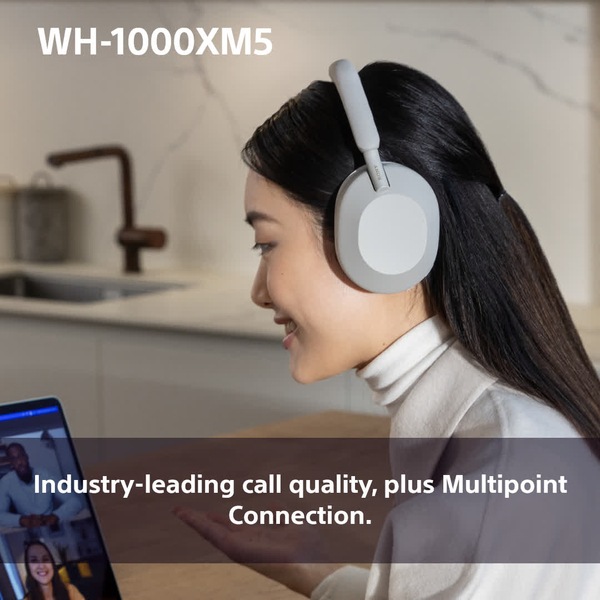 Produktbild Sony WH-1000XM5 (NC, 30 h, Kabellos, Kabelgebunden)