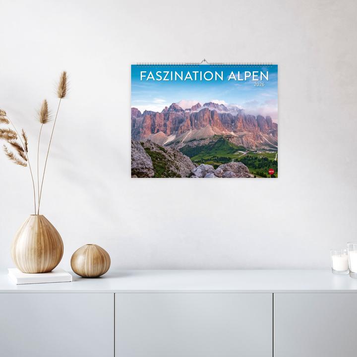 Actual product image Faszination Alpen Posterkalender 2026 (44 x 34 cm)