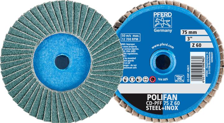 Image du produit Pferd Disque de ponçage pour détecteur DE feu DE CHEVAL (60)