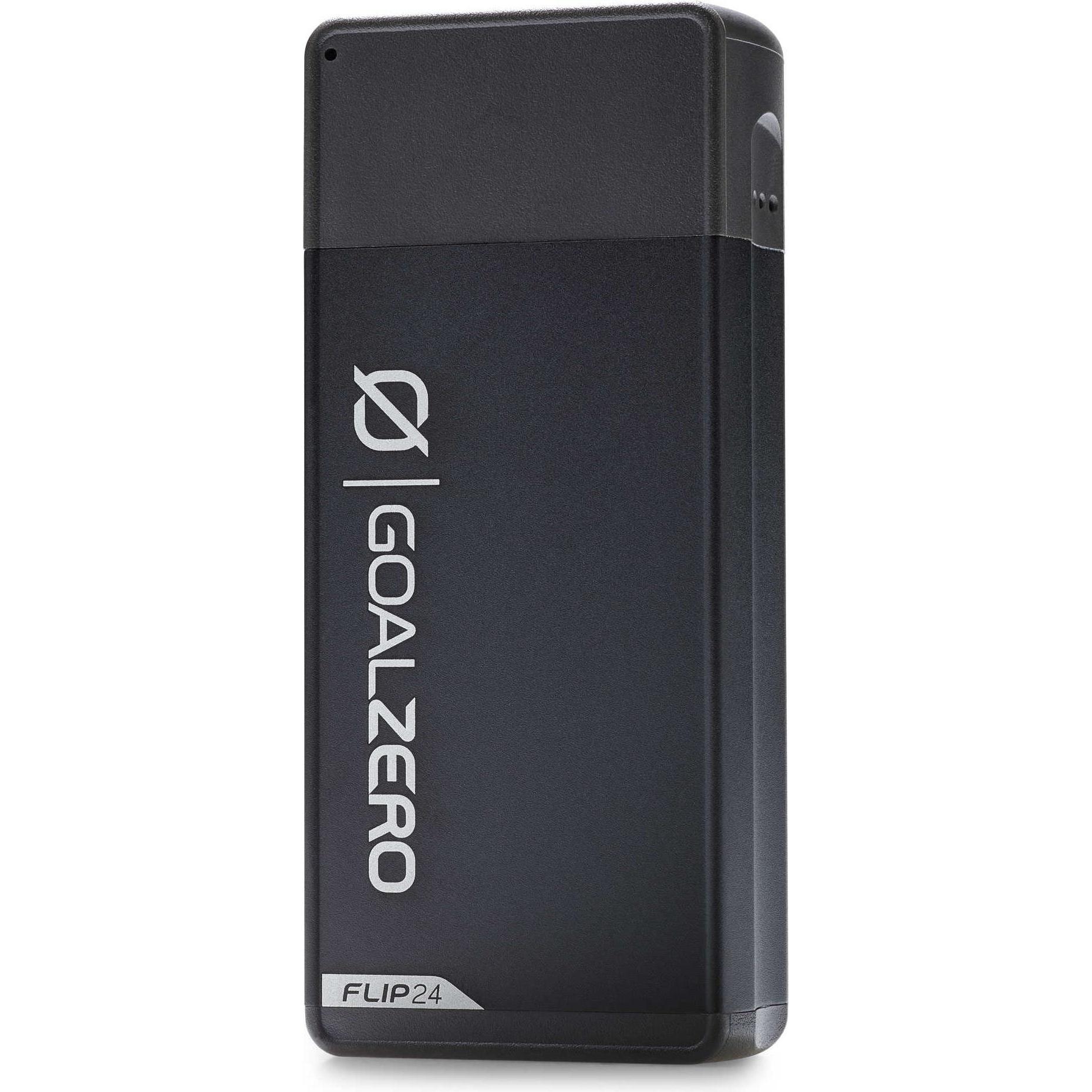 Goal Zero Flip 24 (6700 mAh, 5 W, 24.12 Wh), Powerbank, Schwarz