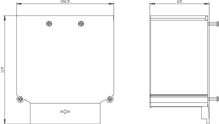 Produktbild Siemens Abdeckung Zubehör 3VA9153-0KB05