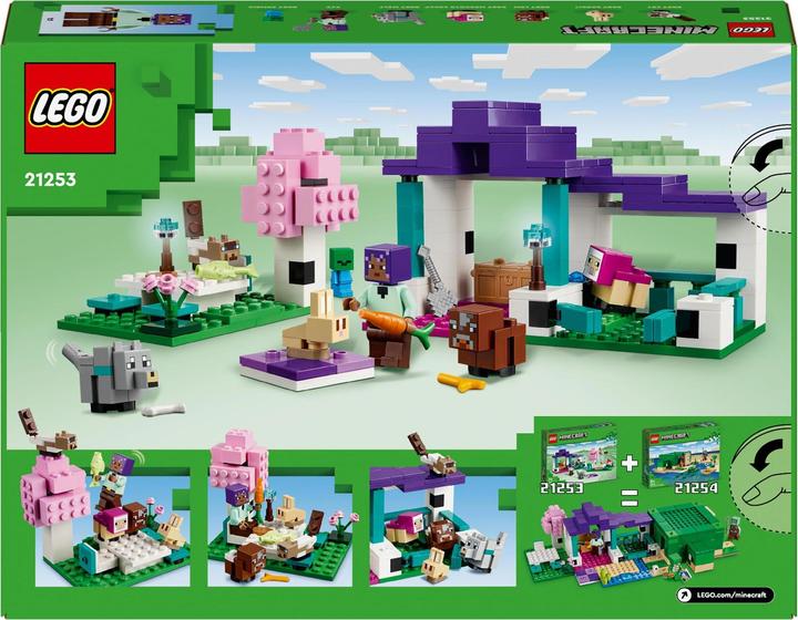 Actual product image LEGO 21253 The Animal Shelter (21253, LEGO Minecraft)