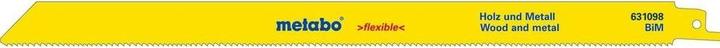 Image du produit Metabo Lames de scie sabre série "Flexible" (2 pcs.)