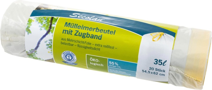 Actual product image Secolan Bin liner (20 x, 35 l)