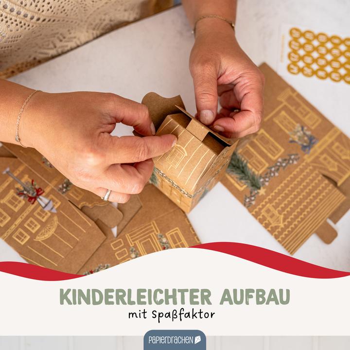 Image du produit Papierdrachen Maisons Kisten Altstadt