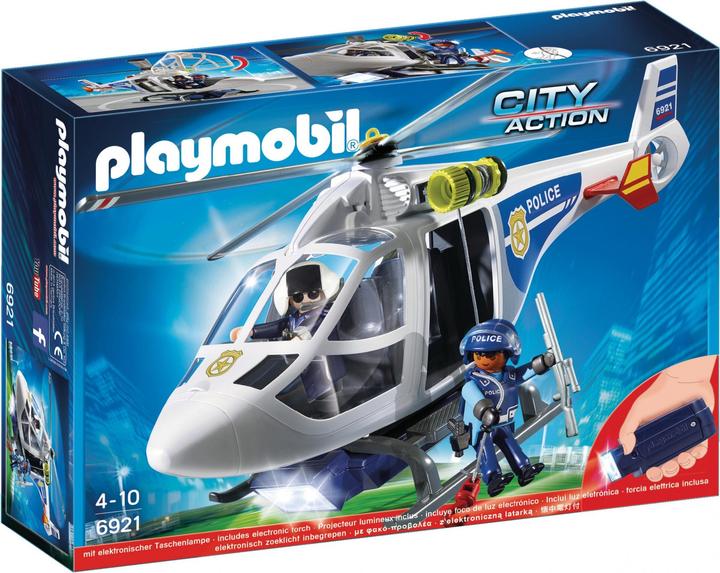 Actual product image Playmobil Police Helicopter (6921)