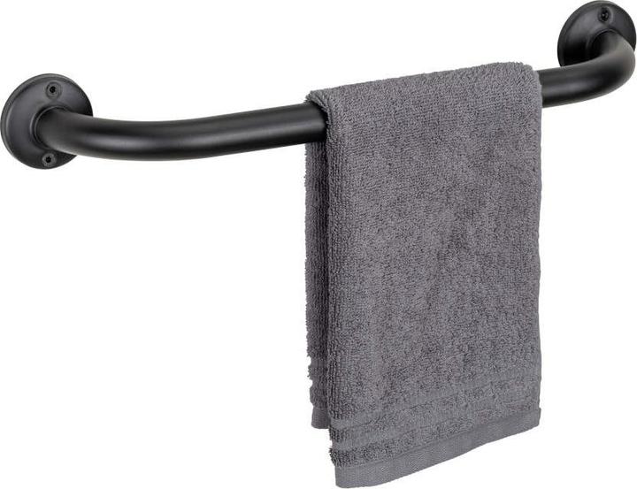 Produktbild Wenko Badewannengriff Basic Black