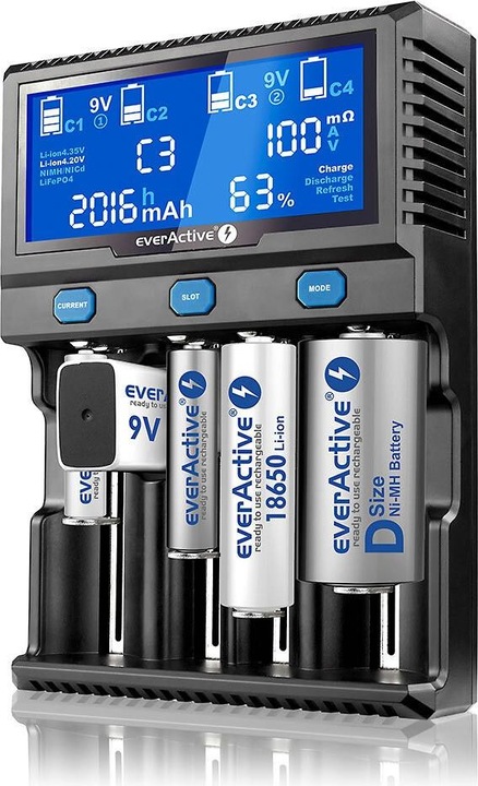 Actual product image Everactive UC-4200 (1 pcs., C, AAA, AA, Chargers without battery)