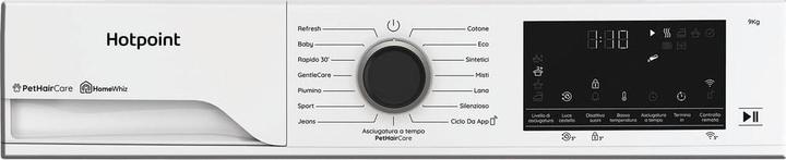 Image du produit Hotpoint HPT 96D BS IT (9 kg, Droite)