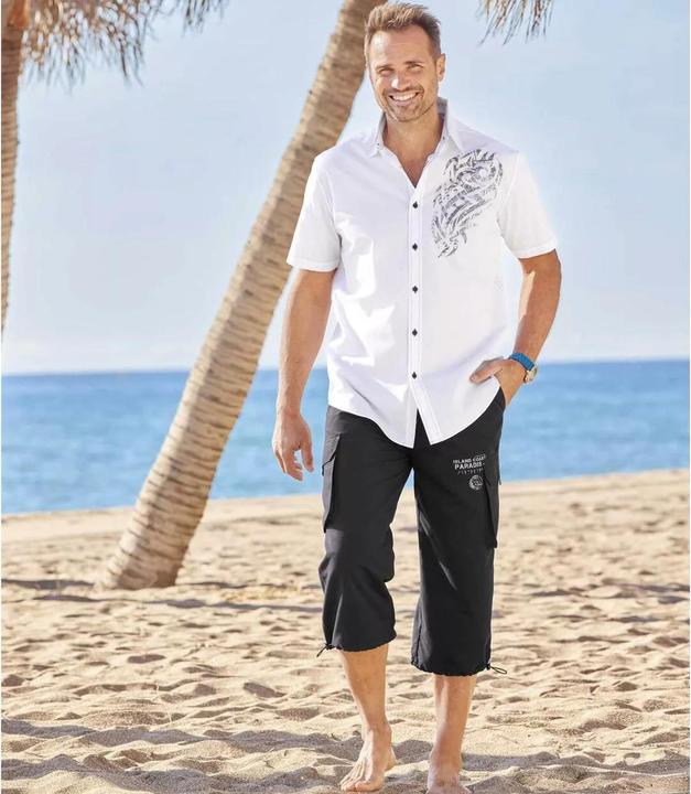 Actual product image Atlas For Men 34Pants Island Coast in microfibre in cargo style (XL)
