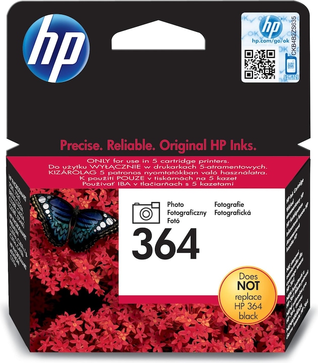 Actual product image HP 364 (PBK)