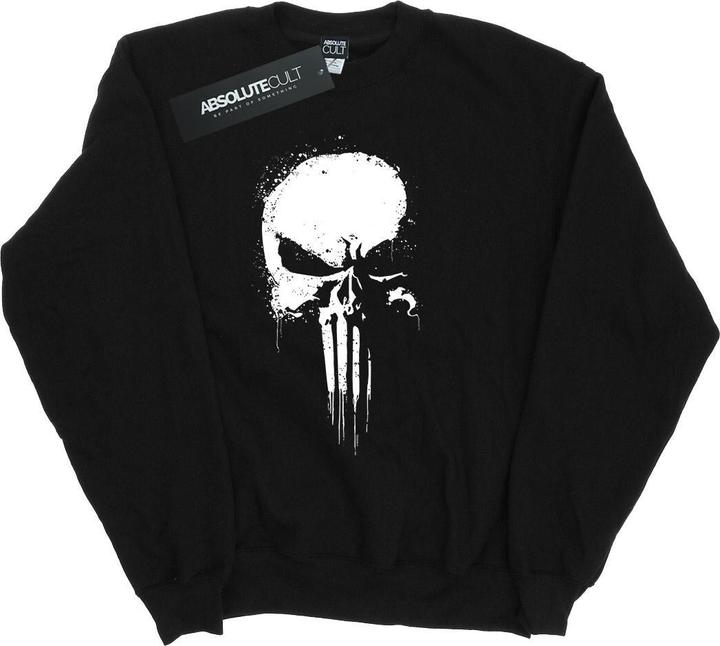 Produktbild The Punisher Spray Skull Sweatshirt Mädchen (128)