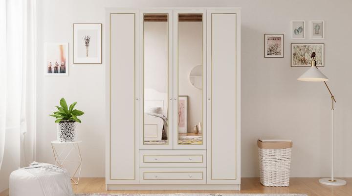 Immagine prodotto Homitis Vistare Mirror Wardrobe (140 x 52 x 180 cm)