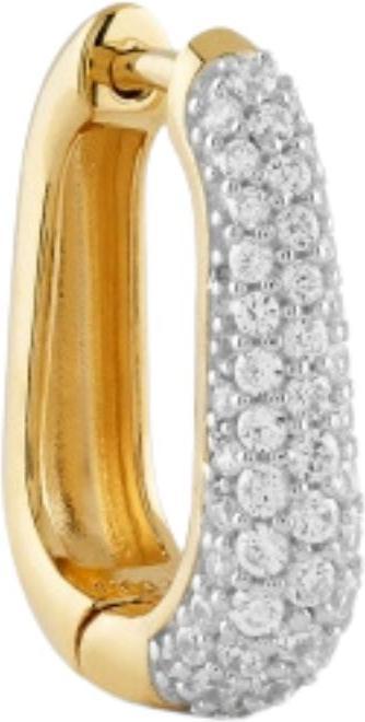 Produktbild Guess 17MM NUANCE FULL PAVE HUGGIES Ohrringe (Silber 925)