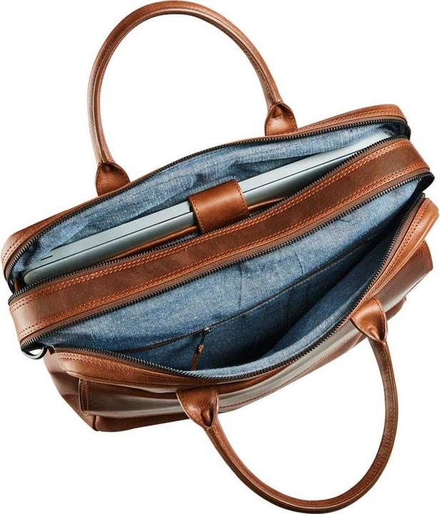 Immagine prodotto Maverick lederen business tas met latopvak 15.6inc (15.60")