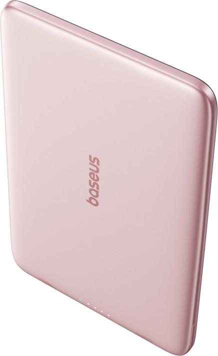 Image du produit Baseus PicoGo AM41 20W Powerbank magnétique 5000mAh Nebula Pink (5000 mAh, 20 W)