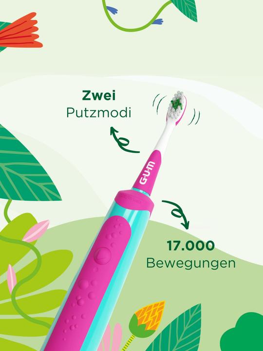 Immagine prodotto GUM Playbrush intelligente Schalzahnbürste (Spazzolino sonico)