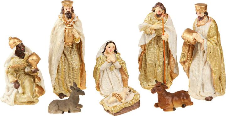 Braun, Creme, Gold, Naturfarben, Schwarz, Weiss