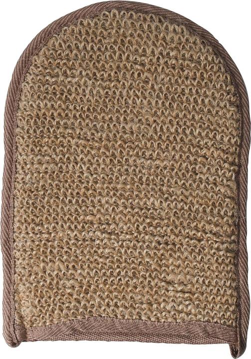 Immagine prodotto MSV Spugna da bagno in iuta 23,5 x 16 cm, marrone