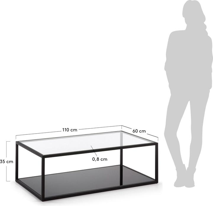 Actual product image Kave Home Greenhill (110 x 60 x 35 cm)