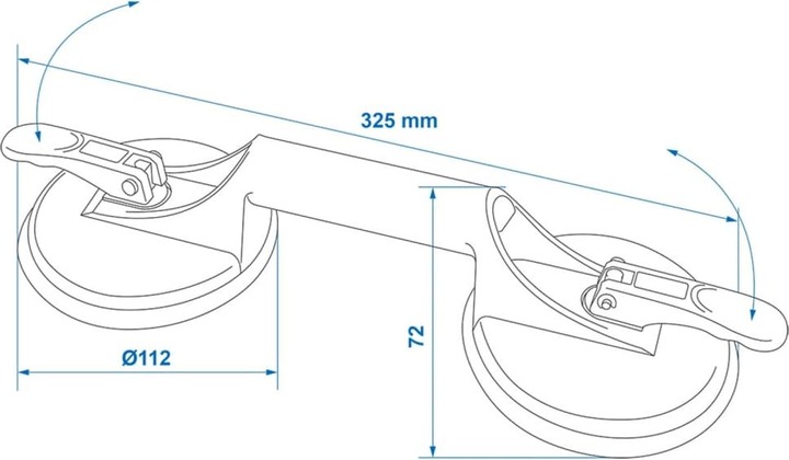 Actual product image ProPlus Saugheber (100 kg)