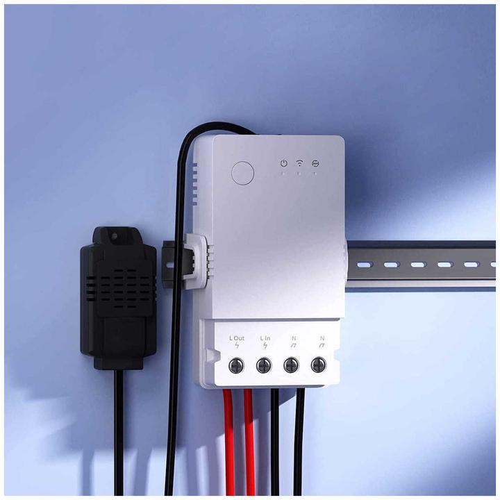 Immagine prodotto Sonoff Attuatore dell'interruttore WLAN temp. e umid. THR316, 230 V, 16A (Attuatore dell'interruttore)