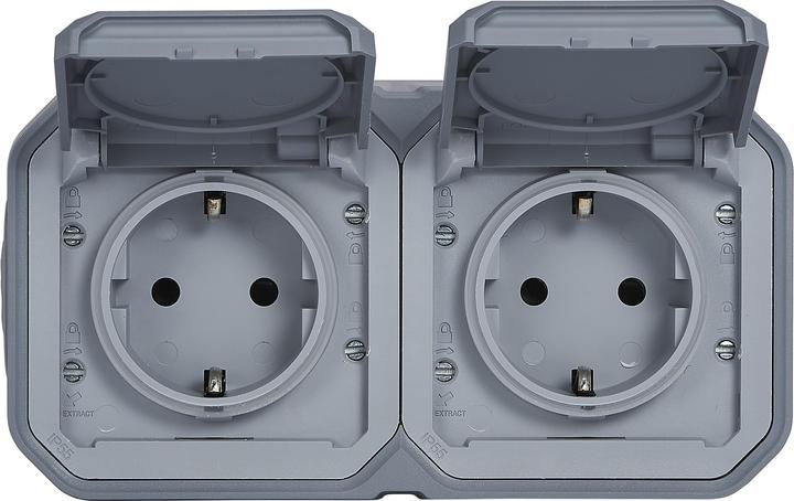 Productafbeelding Legrand Wandcontactdoos met randaarde