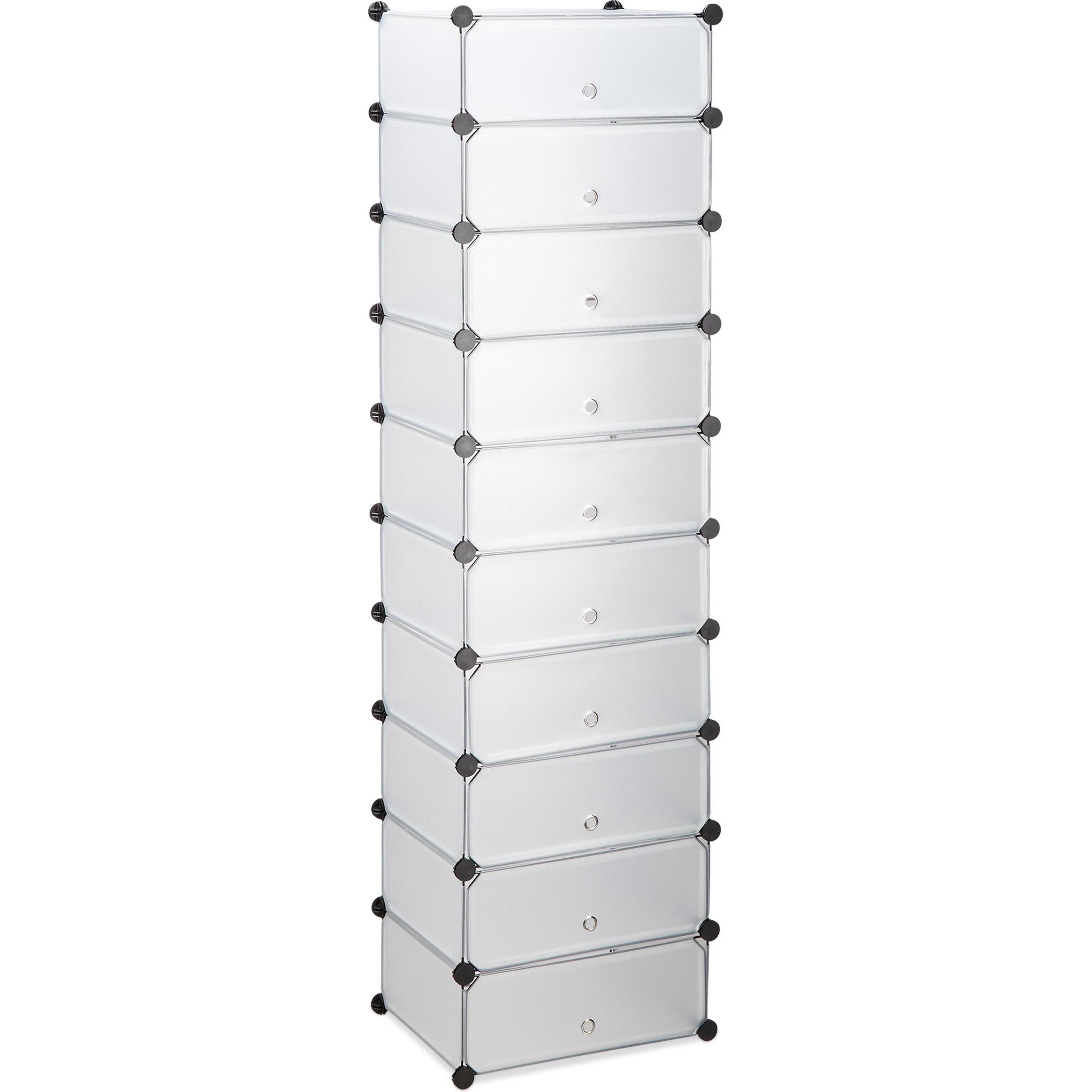 Thumbnail - Relaxdays, Schuhschrank, Baylee (49 x 37 x 176 cm)