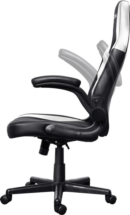 Actual product image Trust GXT 703W Riye Gaming Chair Black/White