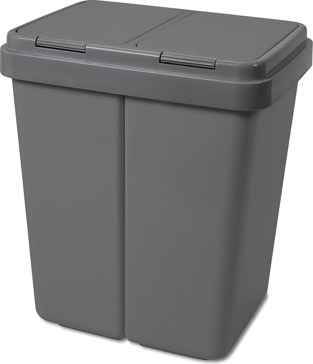 Produktbild Alpfa Duo Bin Anthrazit (2x 25L) (60 l)