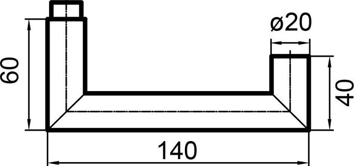 Produktbild Glutz Türdrücker 5066 Savannah (Türgriff)