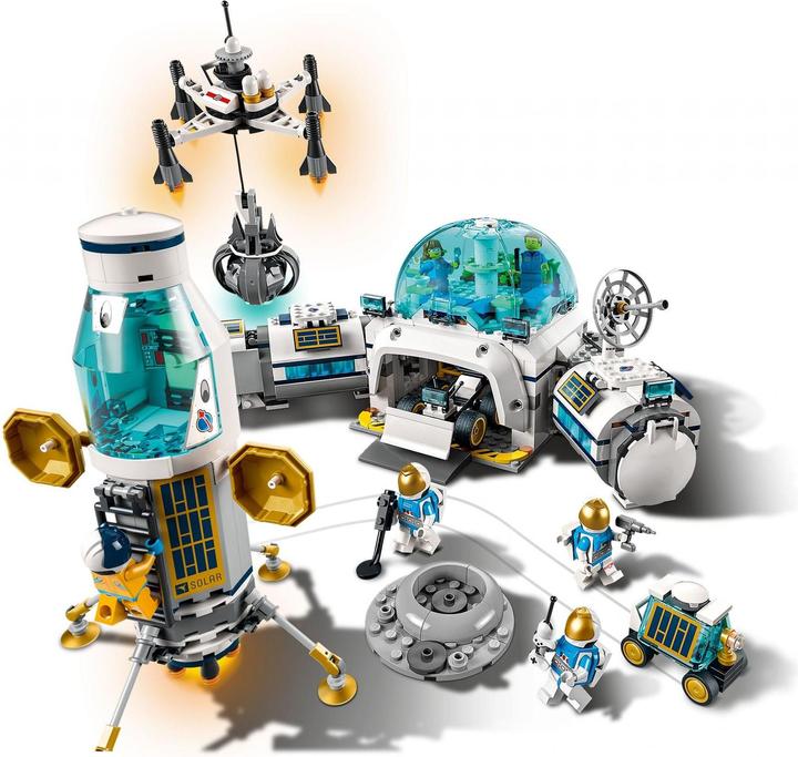 Actual product image LEGO City End-Of-Live Set Mond-Forschungsbasis - 60350 NEU! Teile 786x (60350)