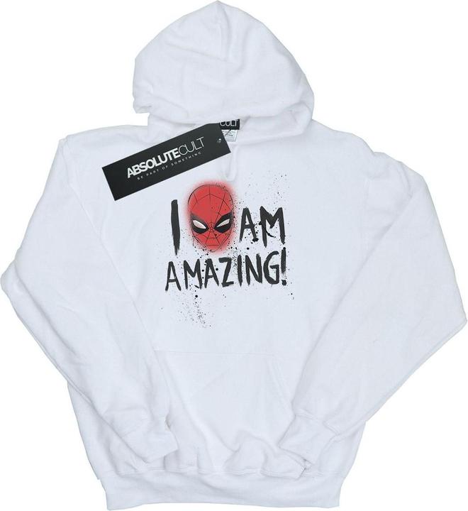 Immagine prodotto Spider-Man I Am Amazing Felpa con Cappuccio Ragazzi (152, 158)