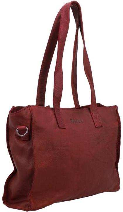 Immagine prodotto DSTRCT Medium Schoudertas Dames - Leer - Preston Park - Rood