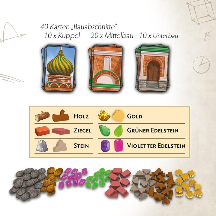 Actual product image Kosmos Red Cathedral, d (German, 1 - 4 Players)