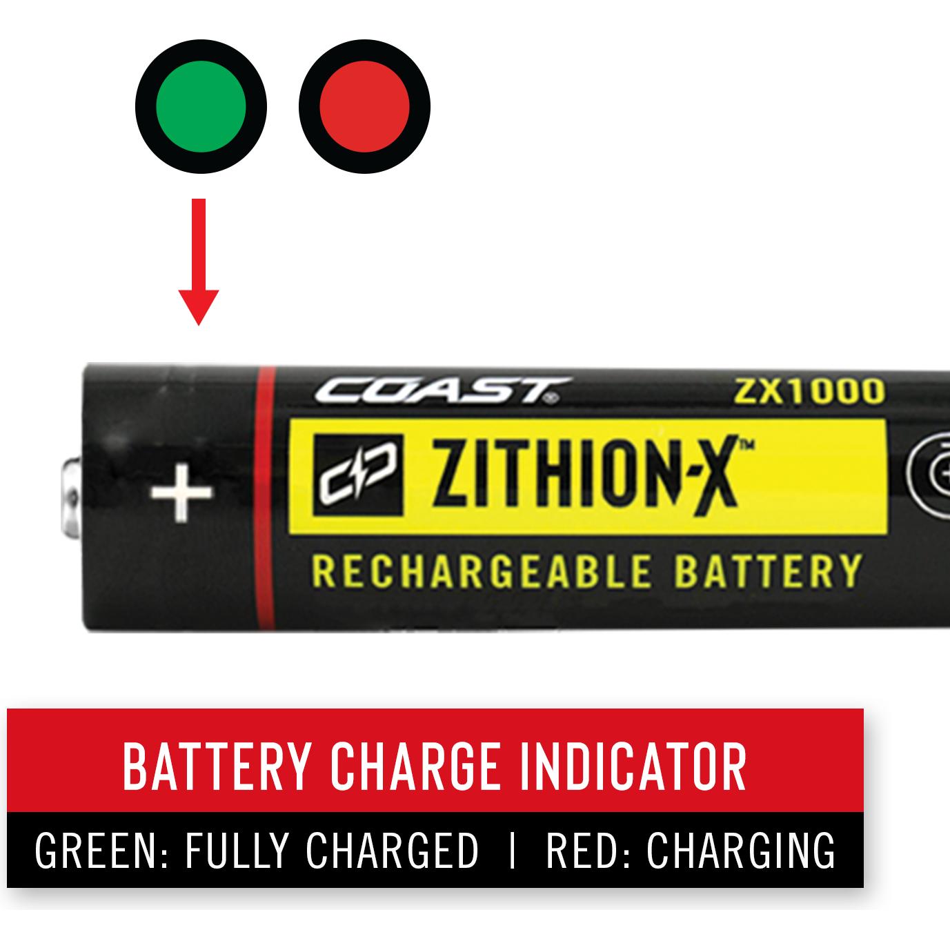 ⭐️K⭐️ No.80 Coast ZX1000 rechargeable battery for XP11R - buy at Digitec