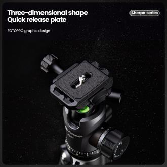 Produktbild Fotopro Sherpa Carbon Stativ Orange
