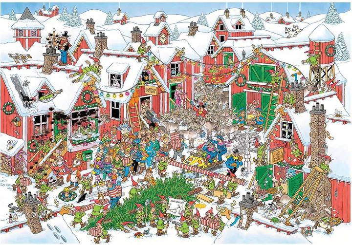 Actual product image Jan van Haasteren Santa's Village (5000 pieces)