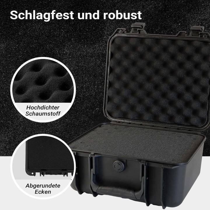Produktbild Wiltec Universalkoffer 34x31x15,2cm wasserdicht Transportkoffer Schutzkoffer